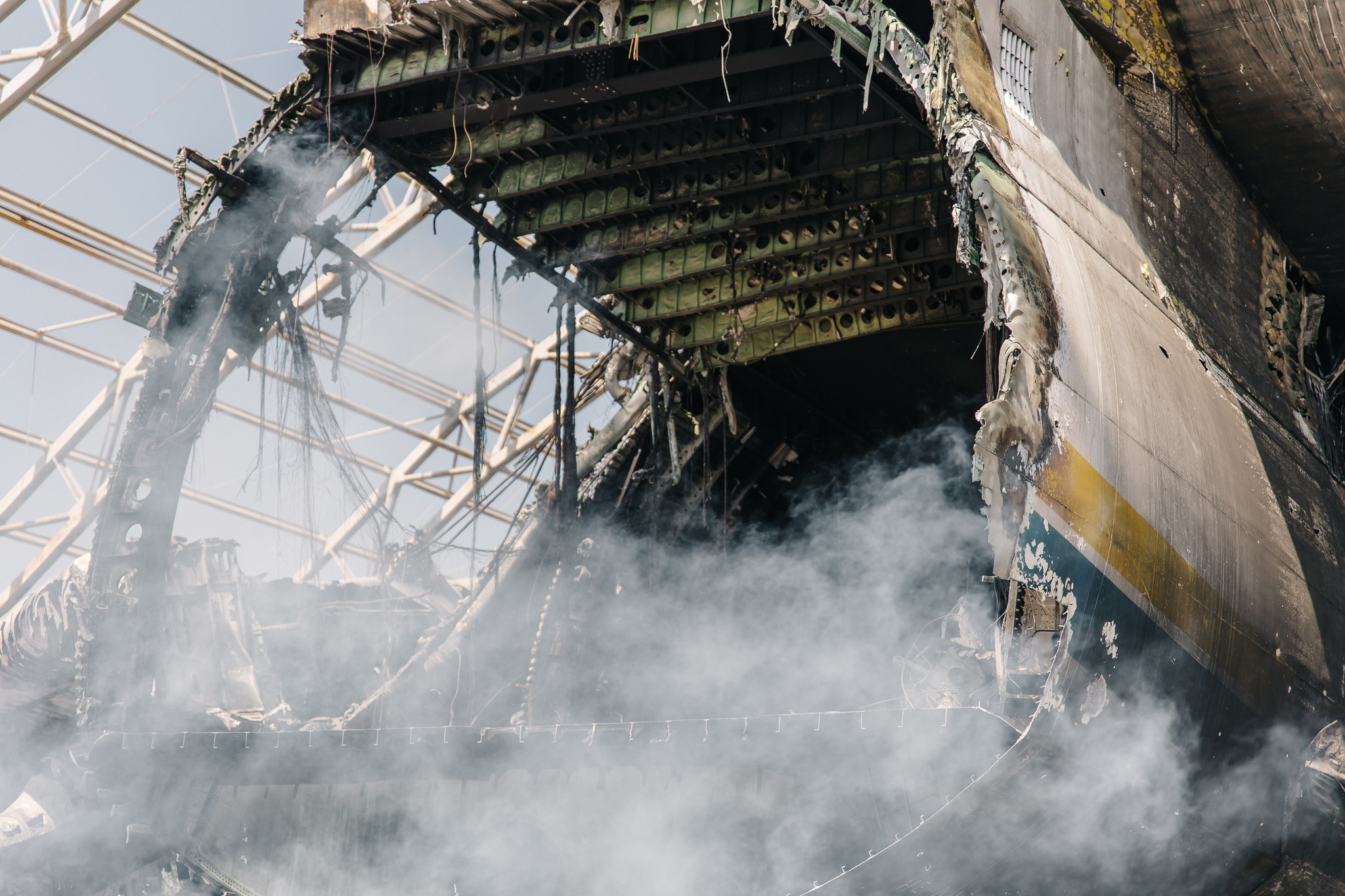 Як виглядає "Мрія" та аеропорт Гостомеля