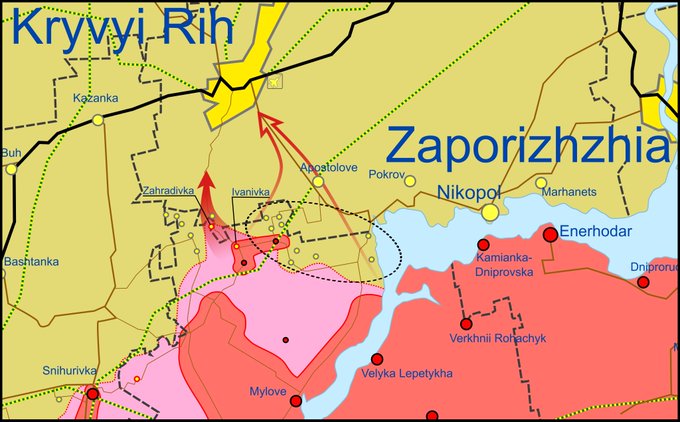 Карта боевых действий в Украине 2 мая