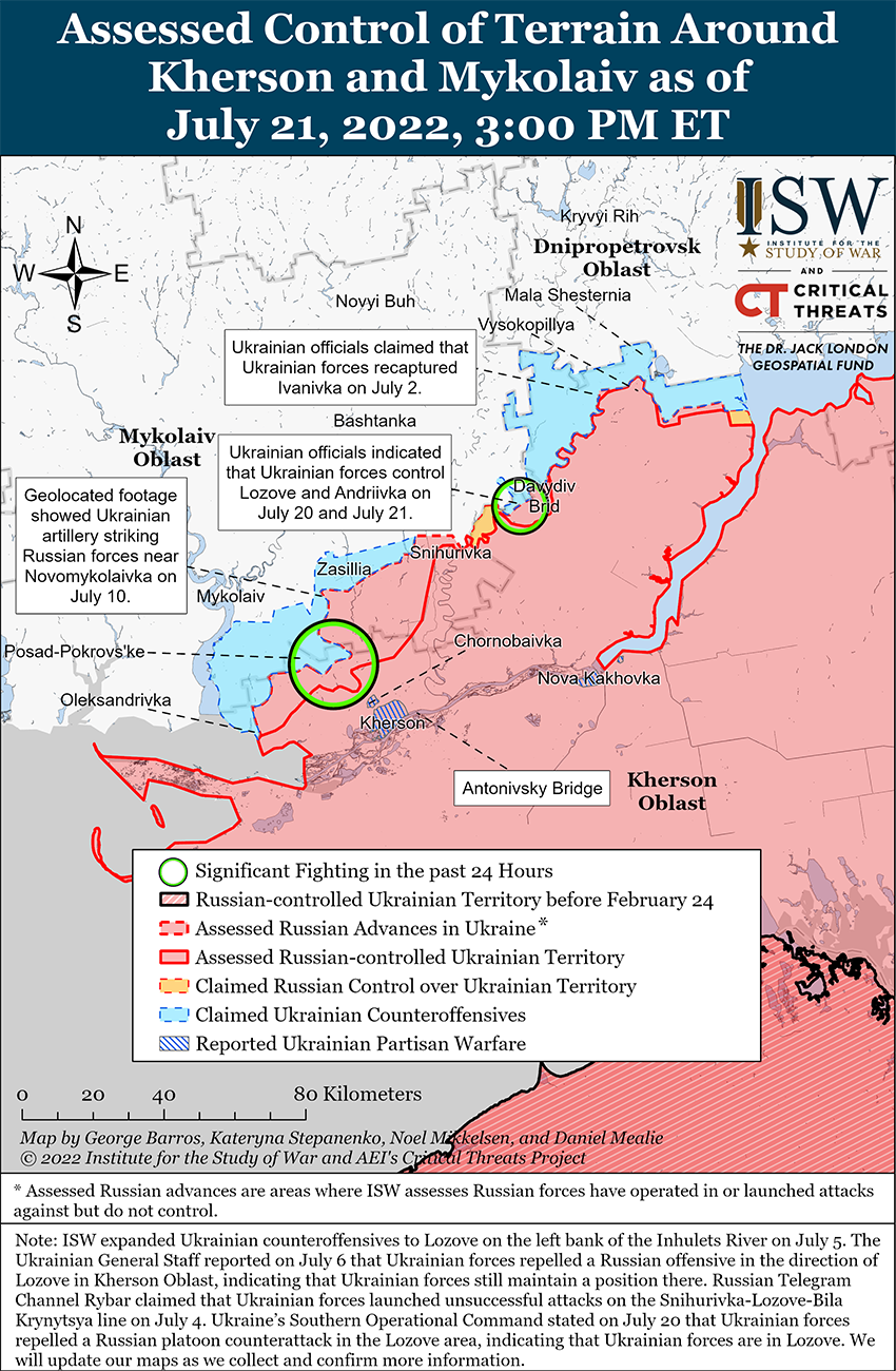 Киев карта боевых действий