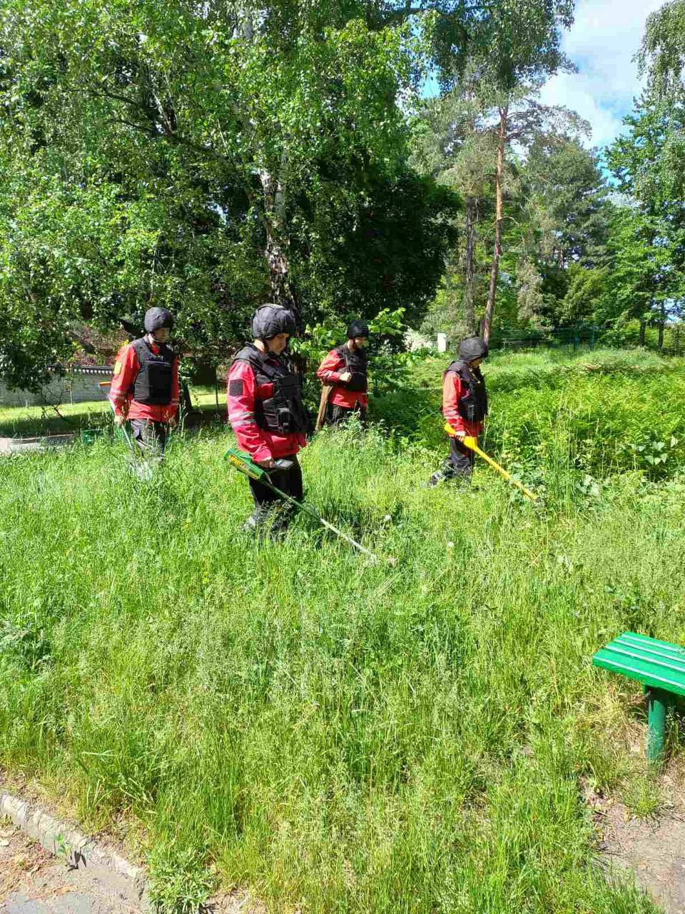 В ботсаду Гришко нашли четыре снаряда