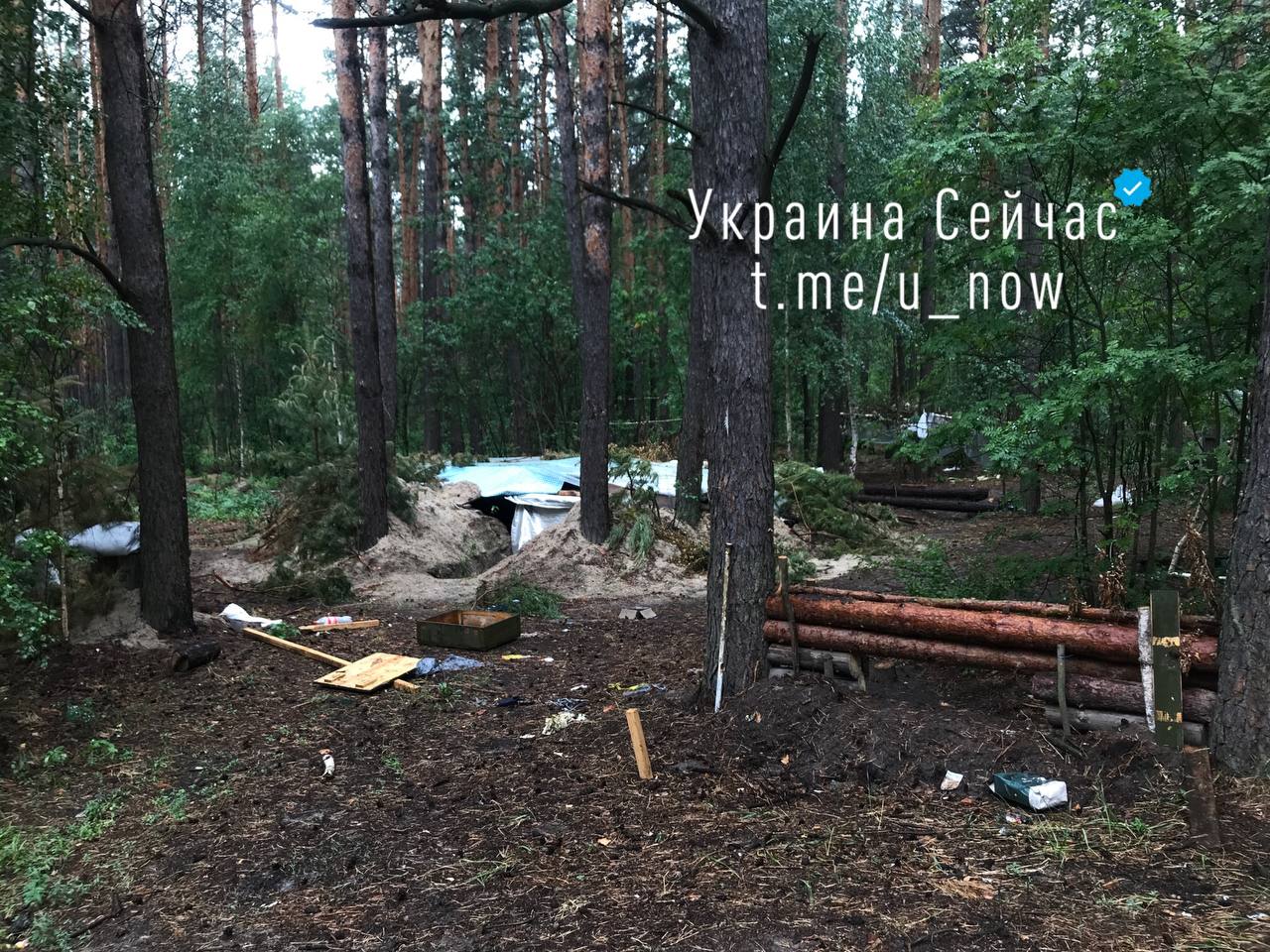 Как выглядят брошенные оккупантами РФ позиции на Киевщине &ndash; фото