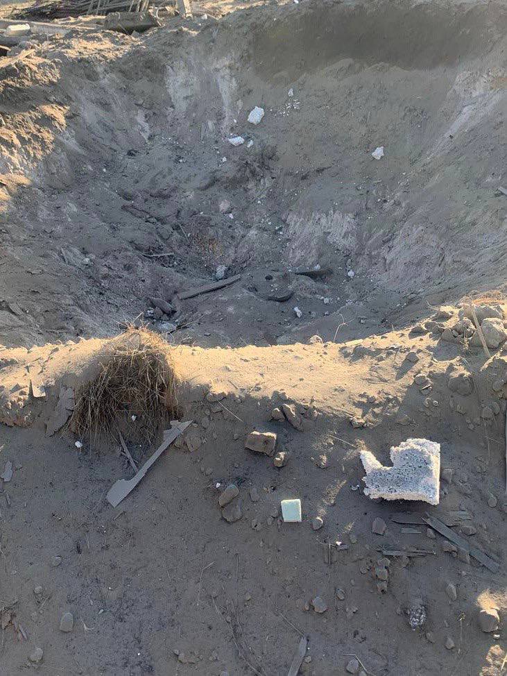 Появились фото последствий ракетного удара на Киевщине