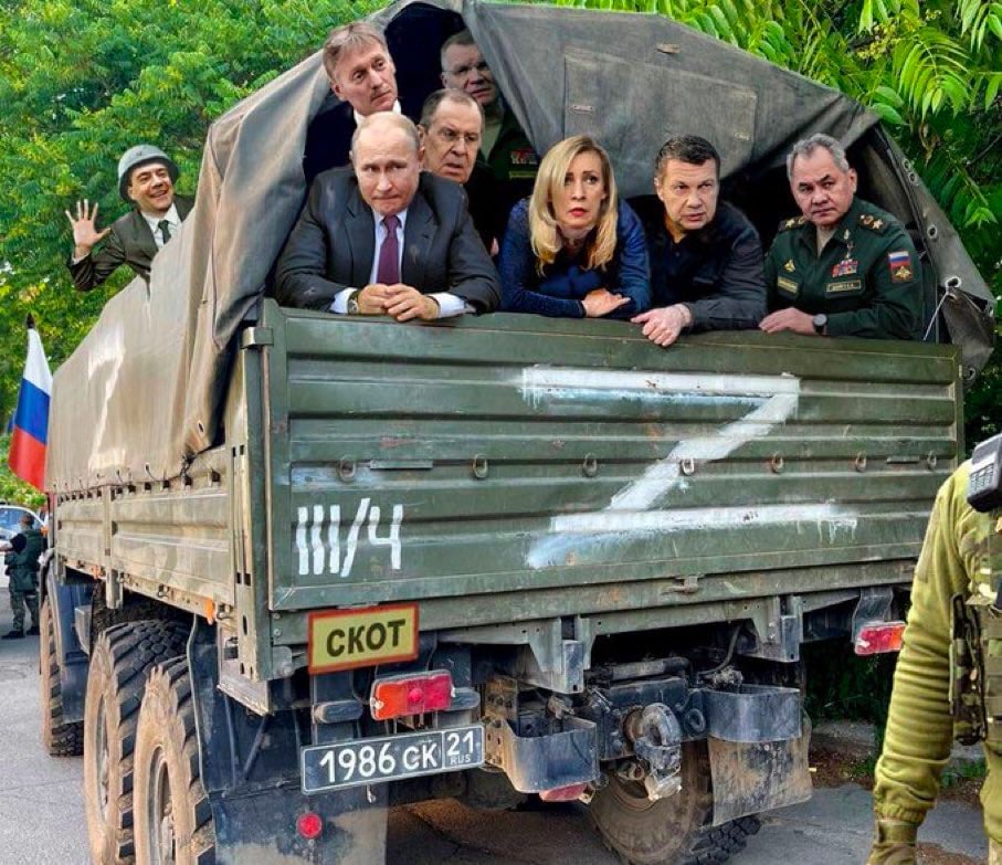 У мережі з'явилися меми про "Великий відступ" армії РФ