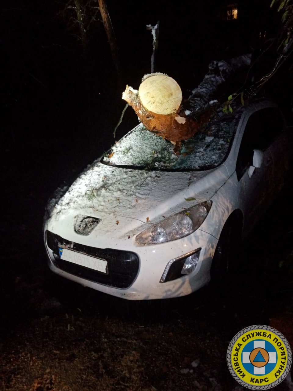 В КГГА рассказали о последствиях ледяного дождя в Киеве