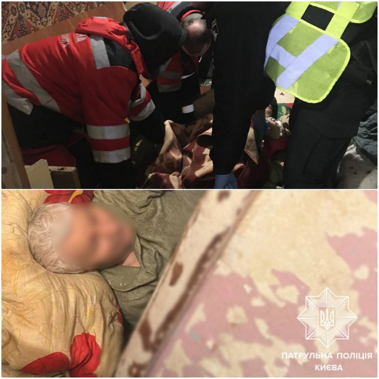 В Киеве спасли двух пожилых людей, оказавшихся заблокированными в собственных квартирах