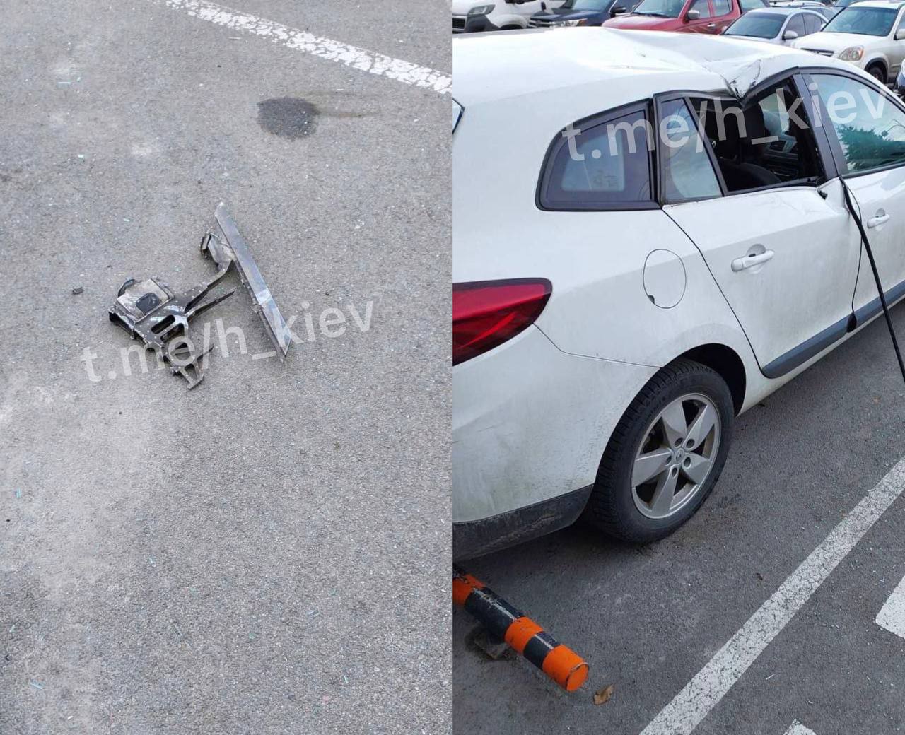 В ОП показали наслідки атаки армії РФ на Київ