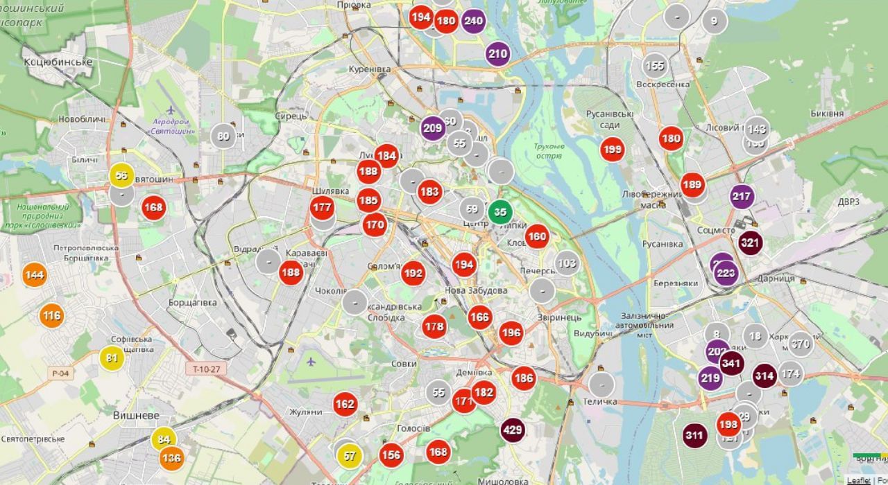 Что происходит с воздухом в Киеве - Киев Vgorode.ua