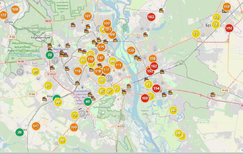 Маску не снимай: в Киеве снова проблемы с воздухом фото 1