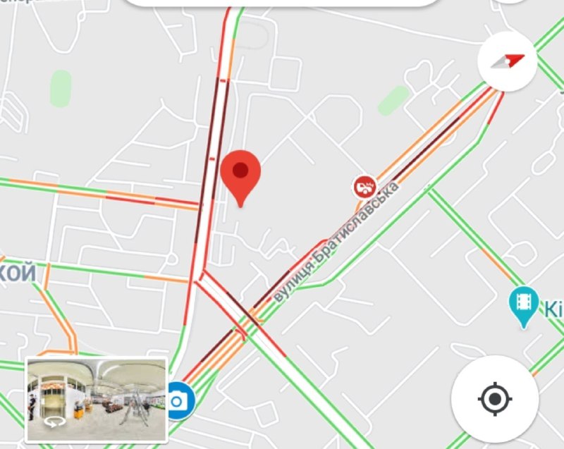 Ищи другой путь: возле рынка "Юность" образовались серьезные пробки фото 1