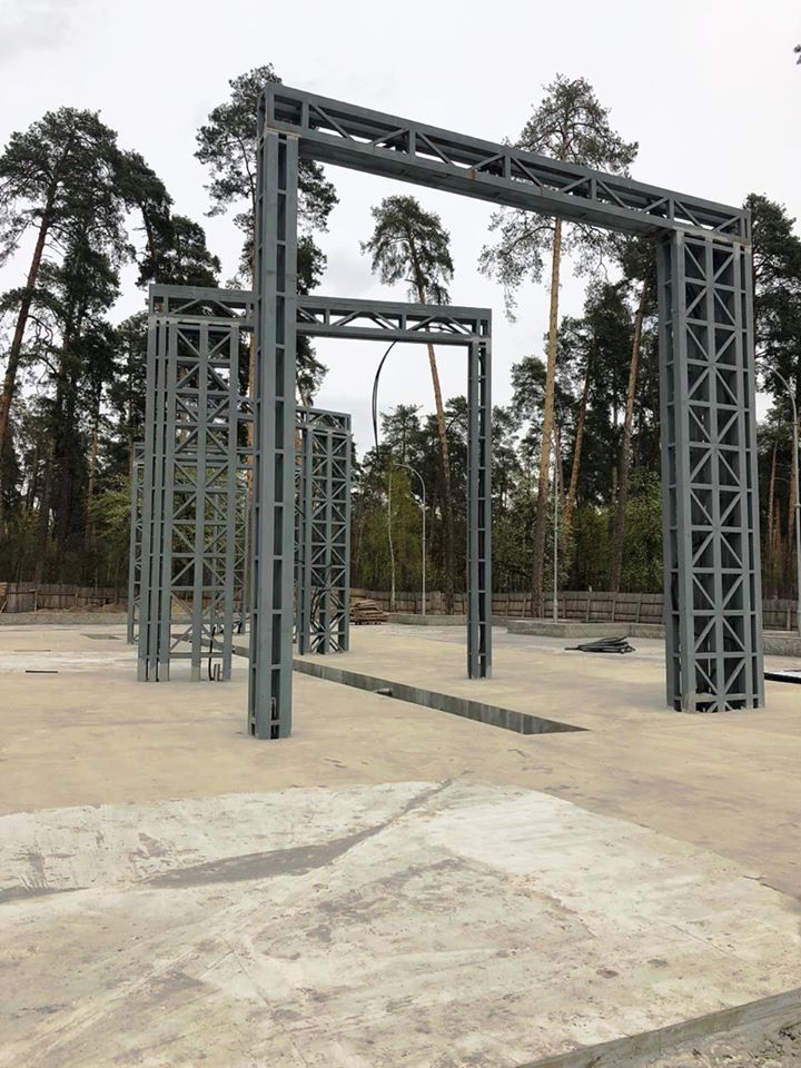 Пеший световой фонтан: стало известно, когда откроют обновленный парк Партизанской славы фото 1