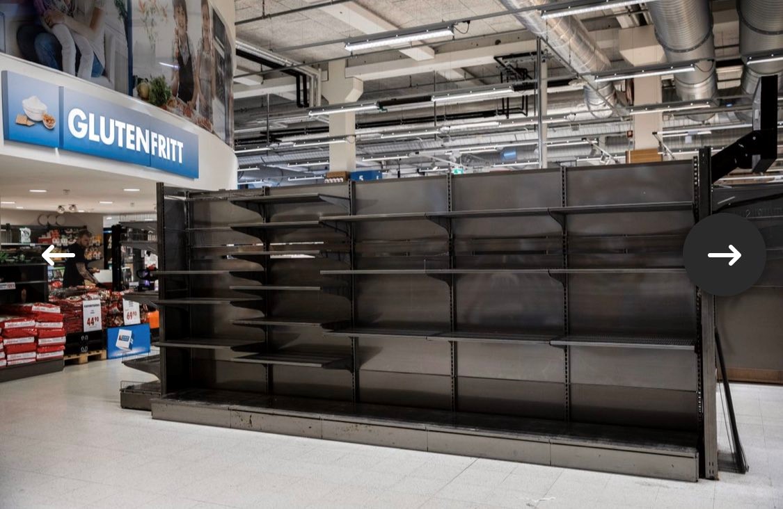 Алкомаркет Systembolaget. Фото из твиттера Заполярье Öнлайн