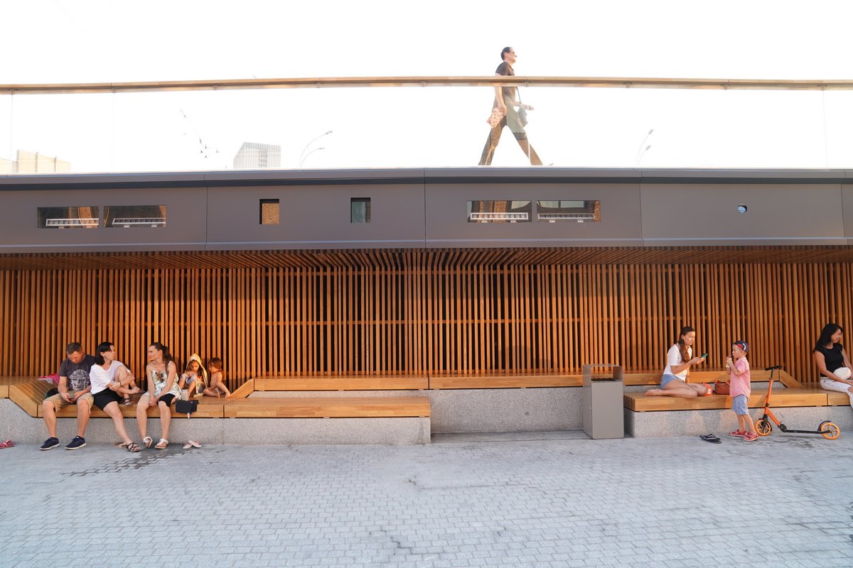 А так зона отделена от проспекта Науки. Источник фото: The Village