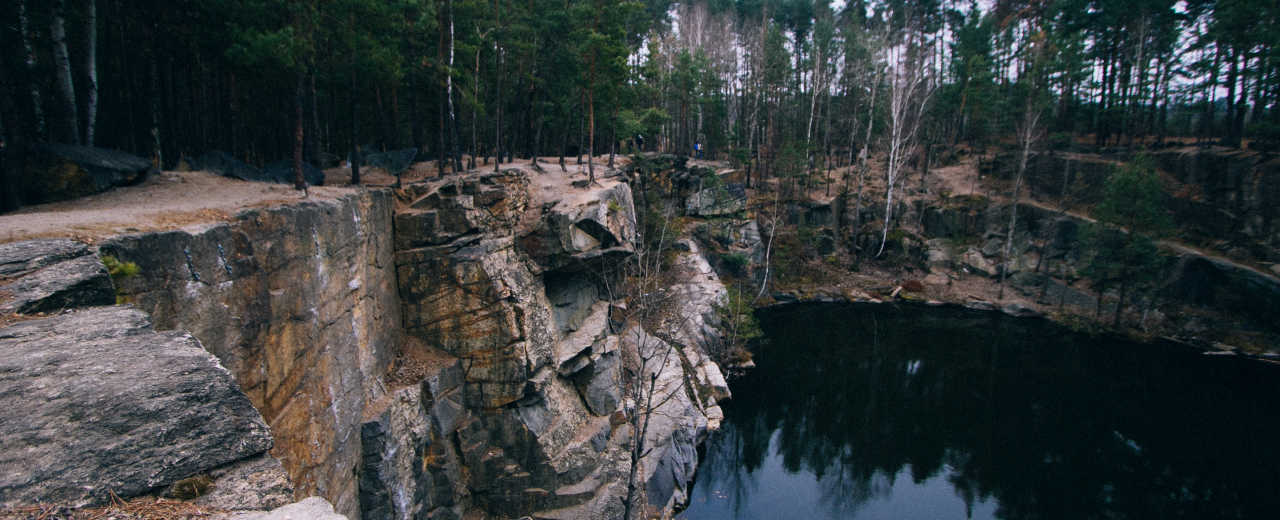 Вот так выглядит один из карьеров. Источник фото: funtime.kiev.ua