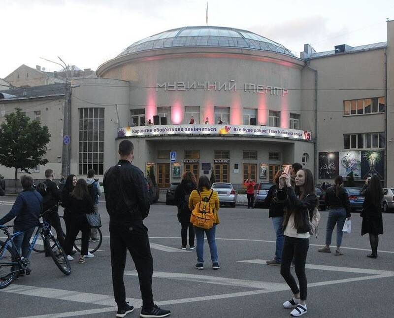 Вот так происходили съемки. Источник фото: Вечерний Киев