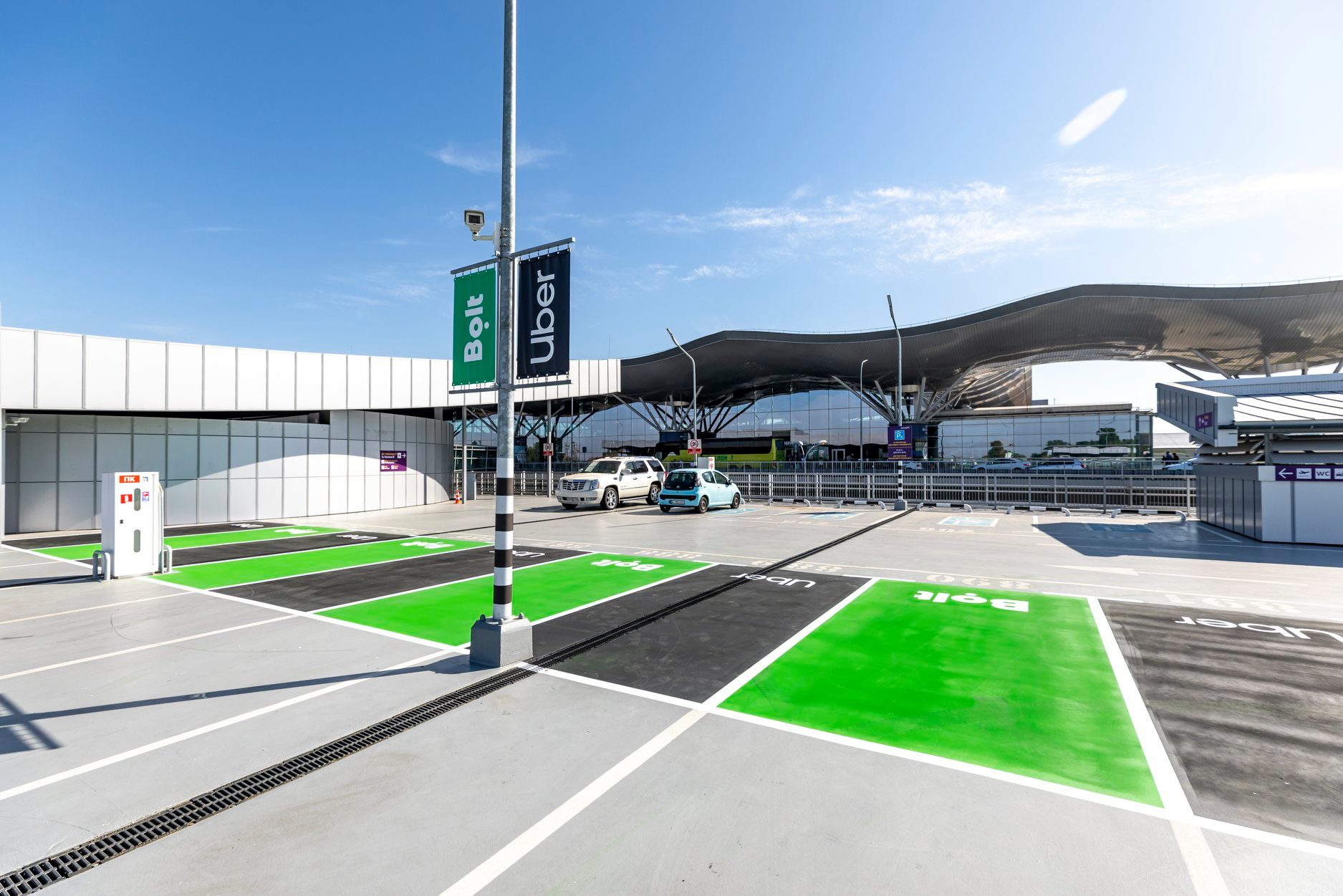 Вот так выглядит парковка. Источник фото: пресс-служба аэропорта "Борисполь"