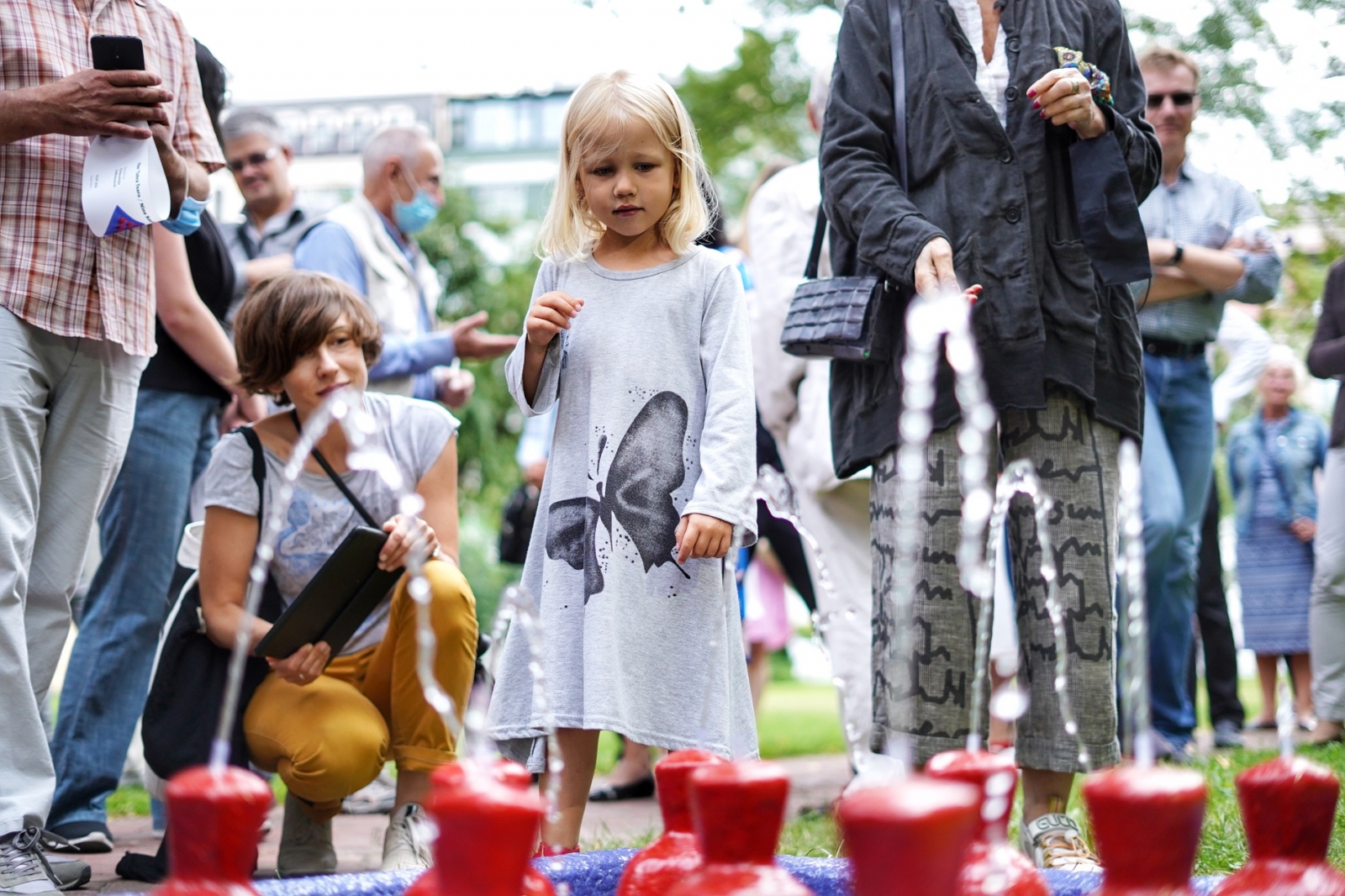 НА открытие пришло много людей. Источник фото: Big Kyiv