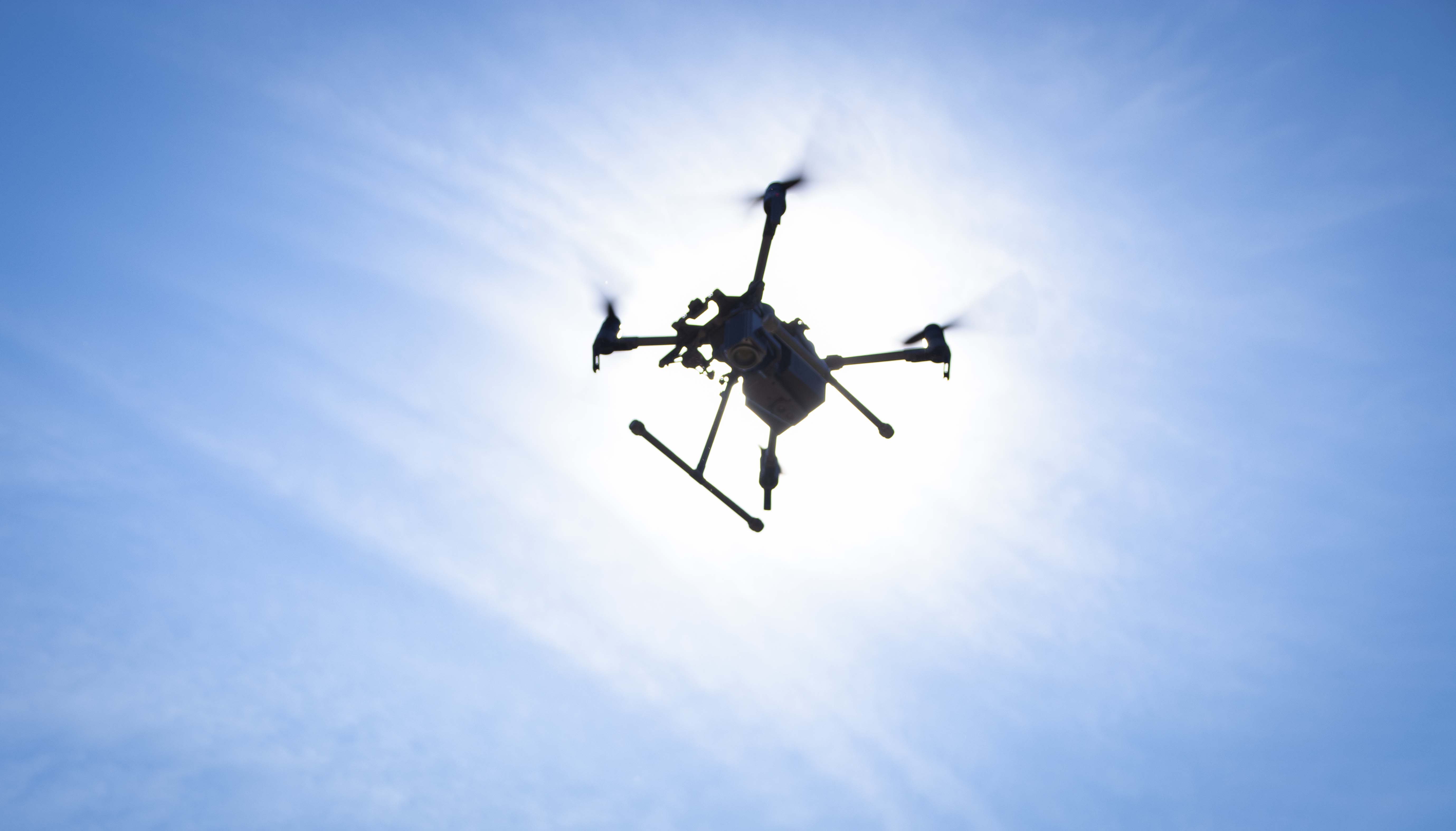 Дрон. Фото: Киевтеплоэнерго