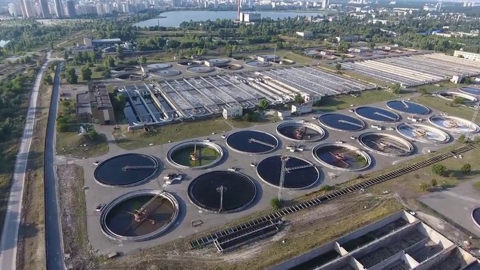 Бортническая станция аэрации.