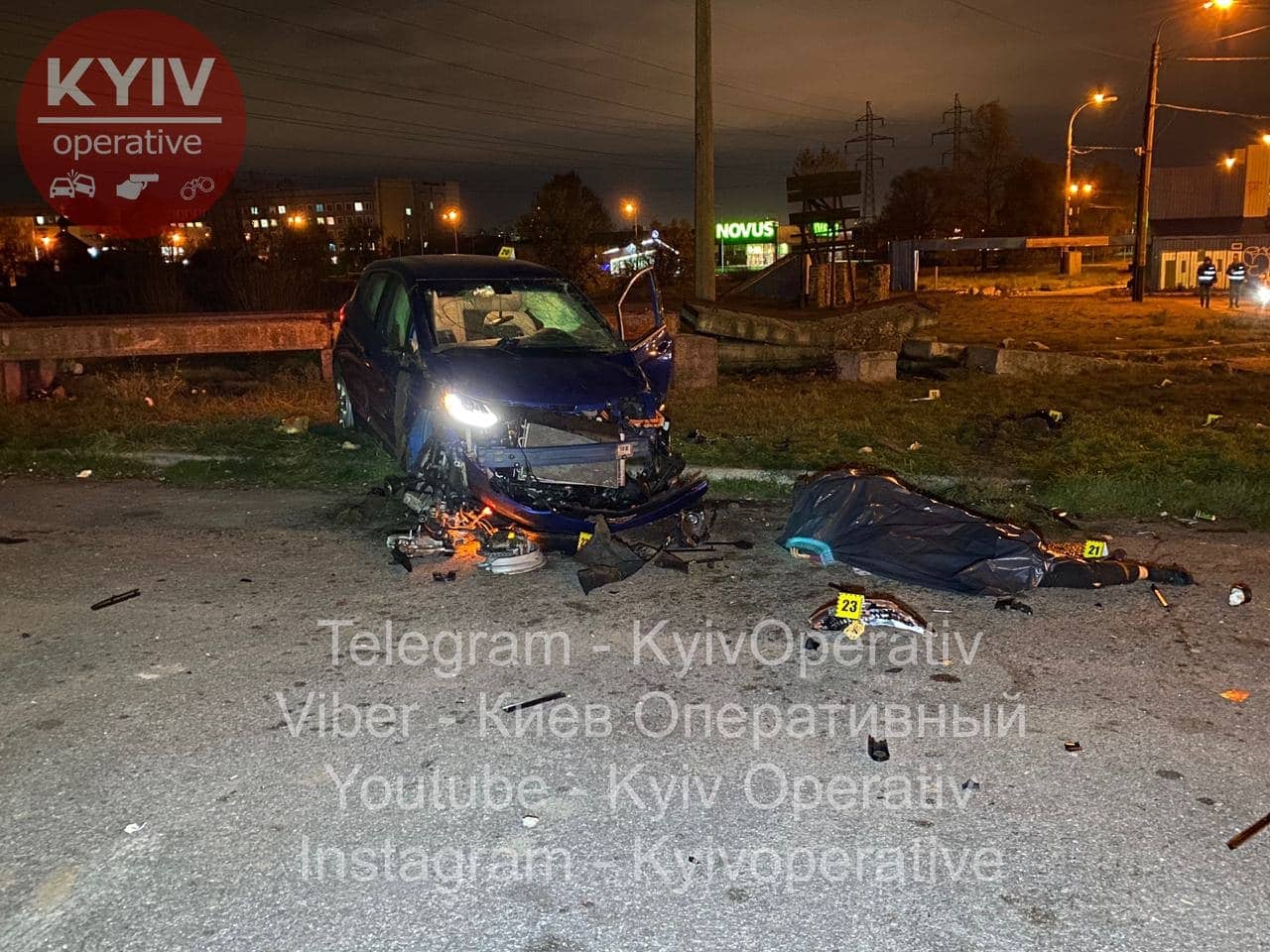 Фото с места происшествия.