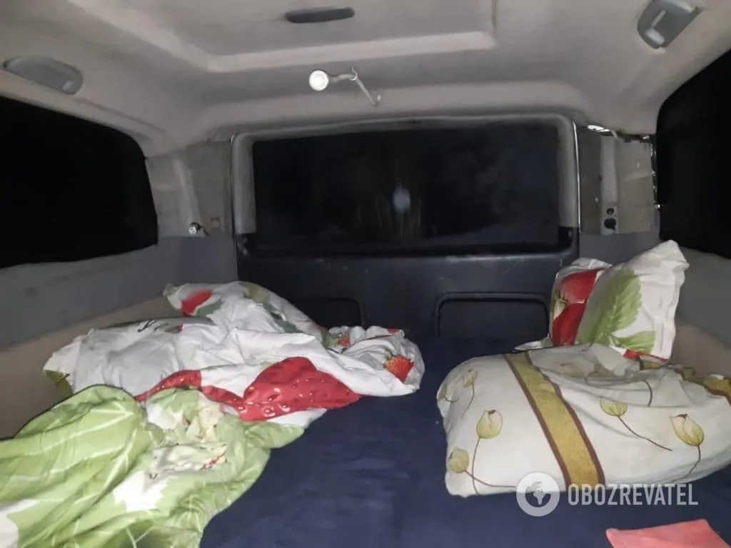 Фургон Ктиторчука. Фото: Обозреватель.