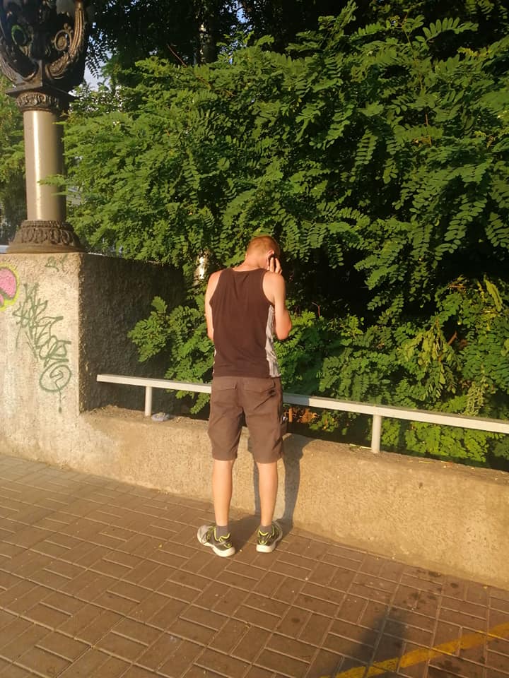 Нападавший продавец. Фото: Владимир Оливець.