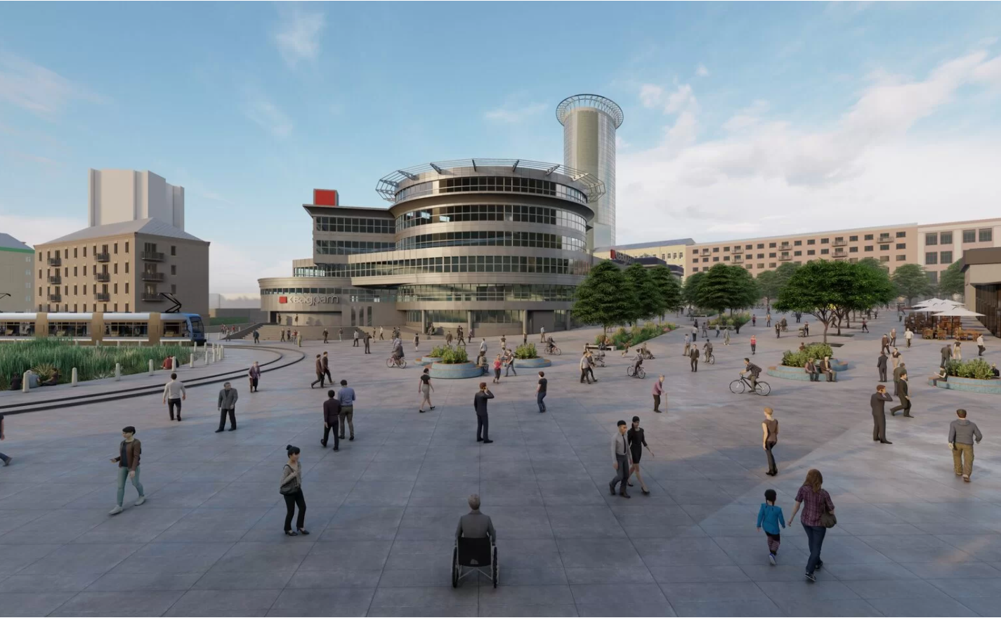 Уютно и удобно: дизайнеры разработали проект реконструкции Лукьяновской площади фото 1