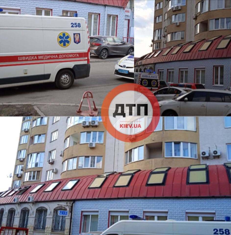 Пробил крышу больницы: в Киеве мужчина выпрыгнул из окна многоэтажки фото 1