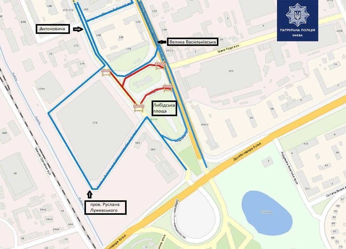 Прорыв трубы на Лыбидской: общественный транспорт изменил маршрут фото 7 6