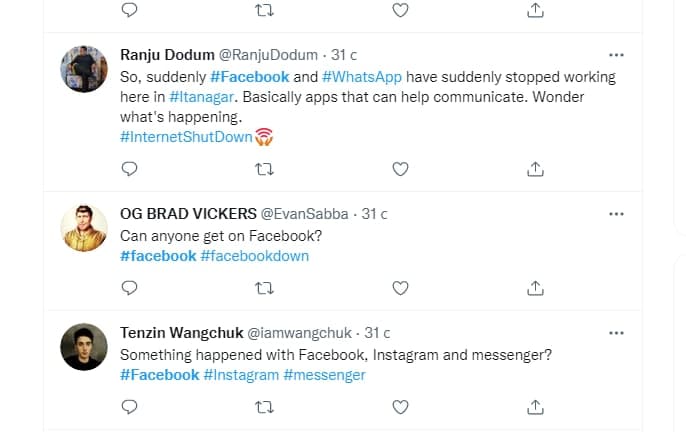 Глобальный сбой в Facebook и Instagram