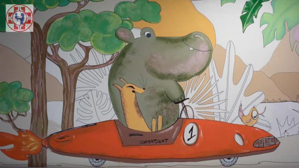 Детишкам на радость: волонтеры разукрасили стены Охматдета фото 3 2