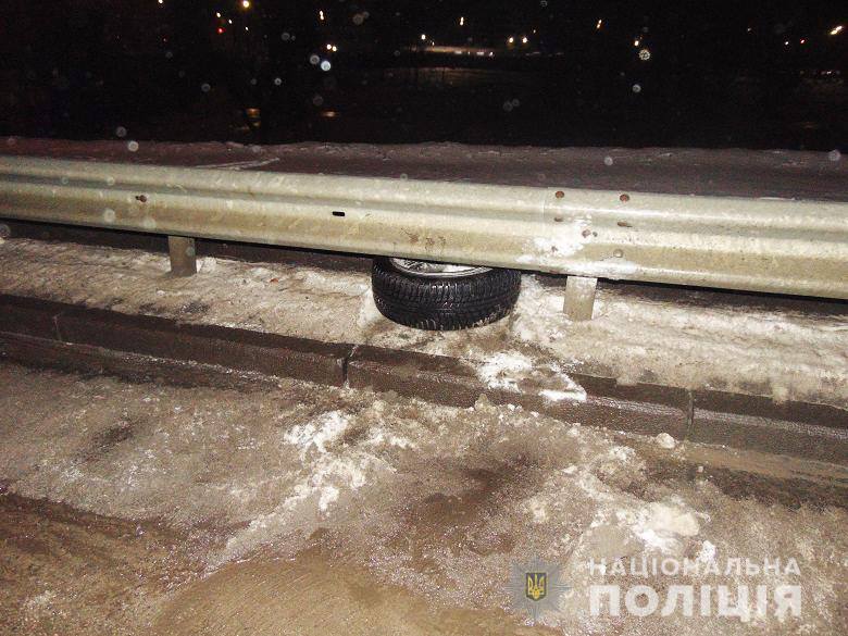 Угнанный Lexus. Фото: Полиция Киева