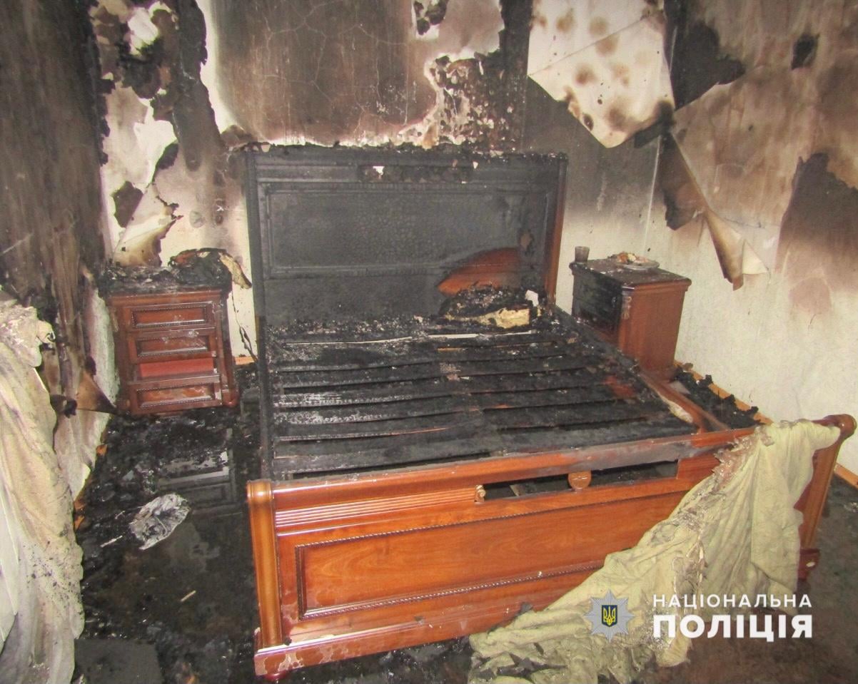 Пожар в отеле под Киевом. Фото: Полиция Киевской области