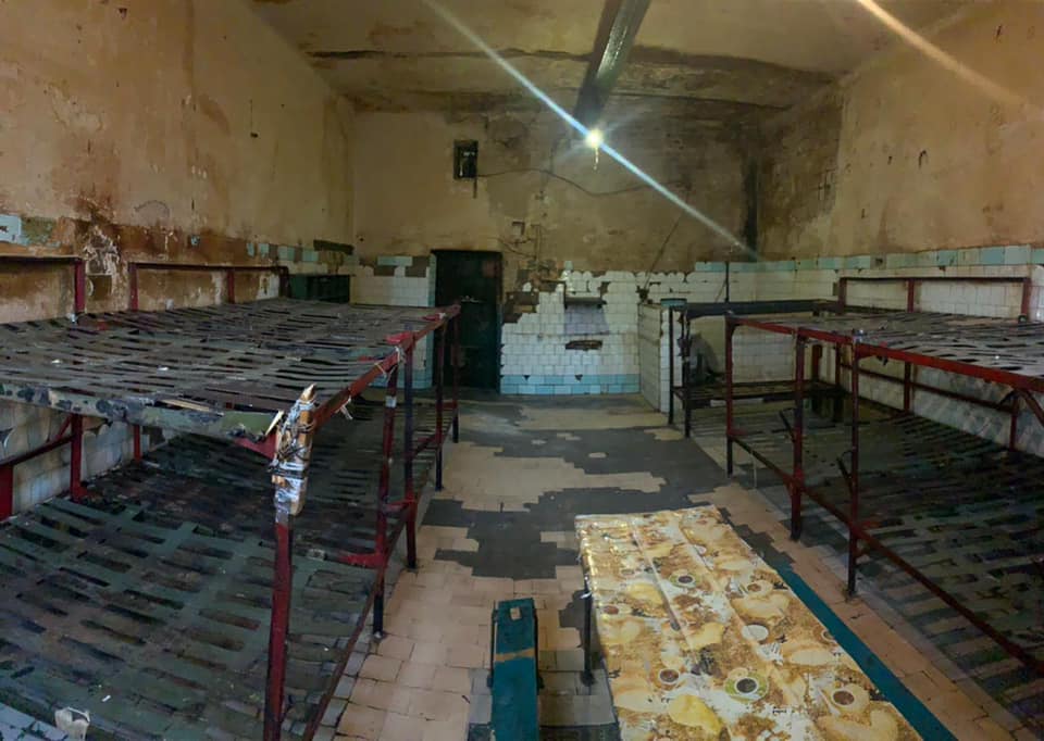 Ремонт камеры в Лукьяновском СИЗО. Фото: Денис Малюська