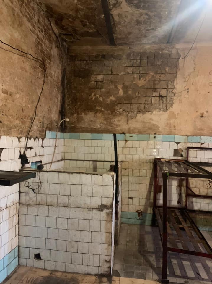 Ремонт камеры в Лукьяновском СИЗО. Фото: Денис Малюська