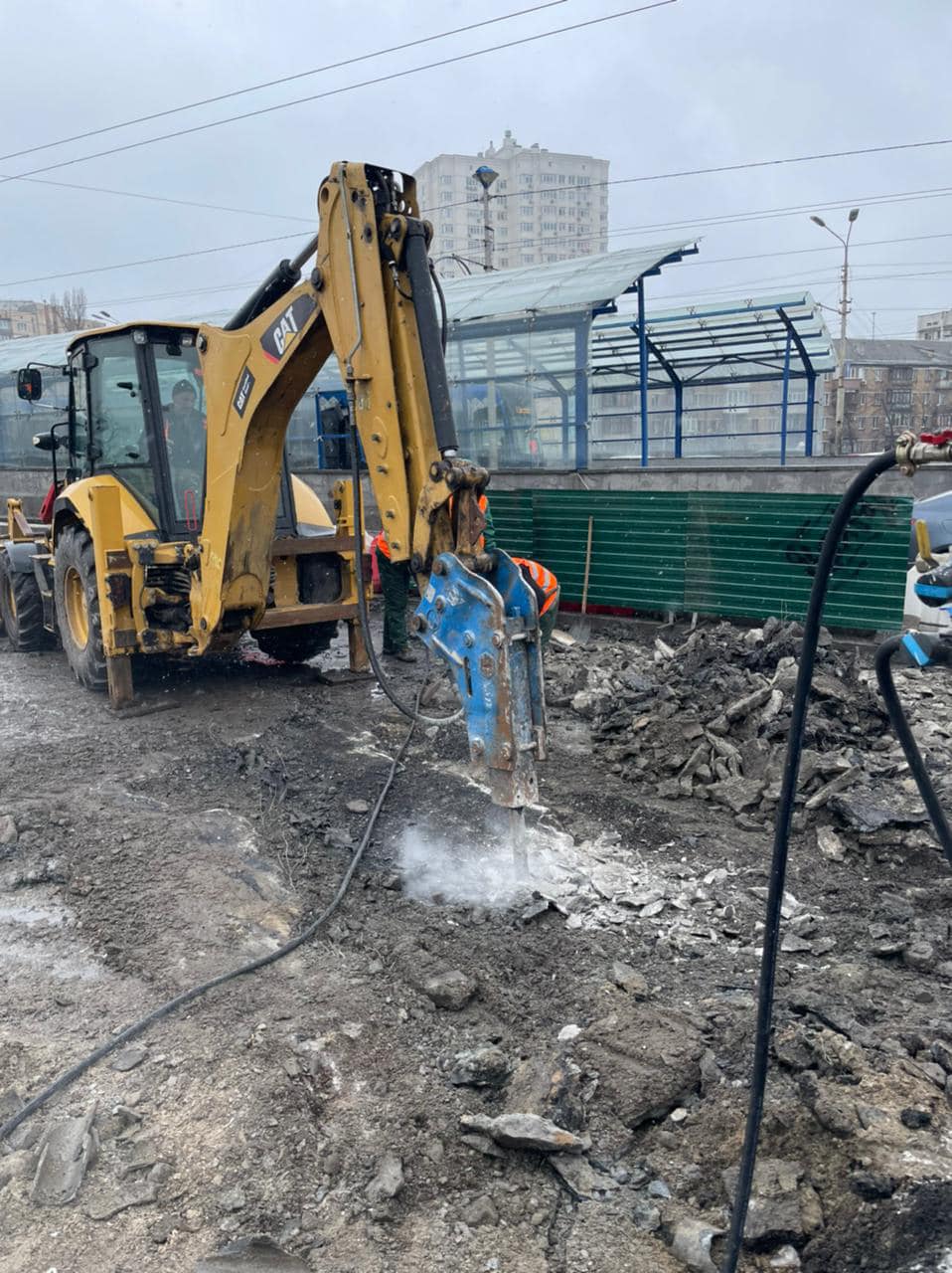 Ремонт Индустриального моста. Фото: Киевавтодор