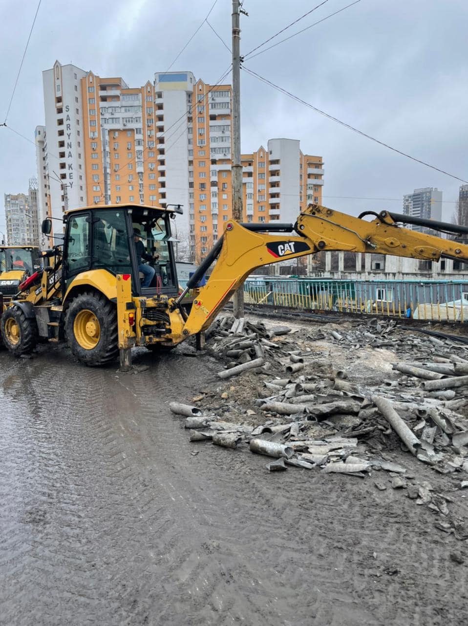 Ремонт Индустриального моста. Фото: Киевавтодор