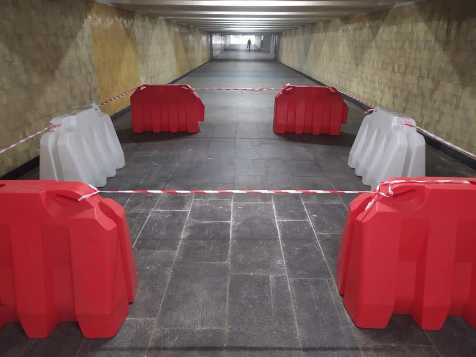 Переход на Оболони. Фото: "Киевавтодор"