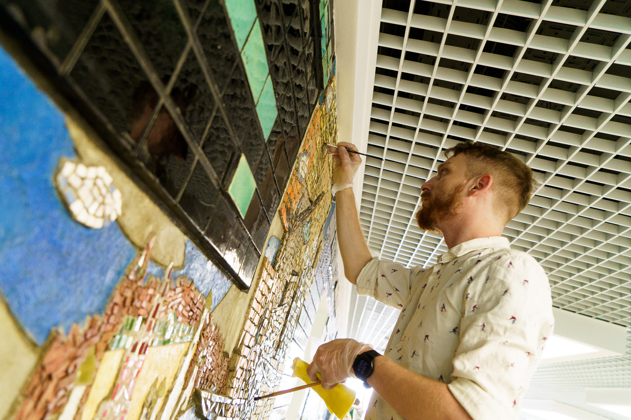 Обновленные мозаики. Фото: Facebook АРВМ