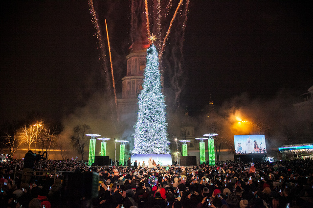 Главная елка страны НГ 2019.