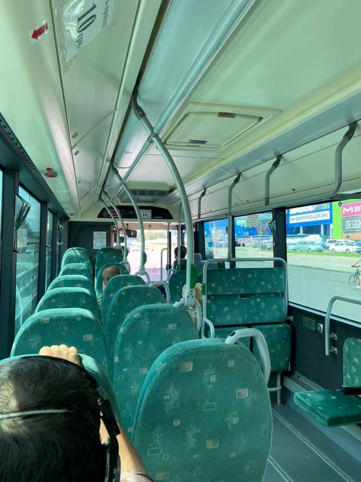 В Киеве запустили люксембургские автобусы с гибридными двигателями. Фото: Facebook Anton Hagen