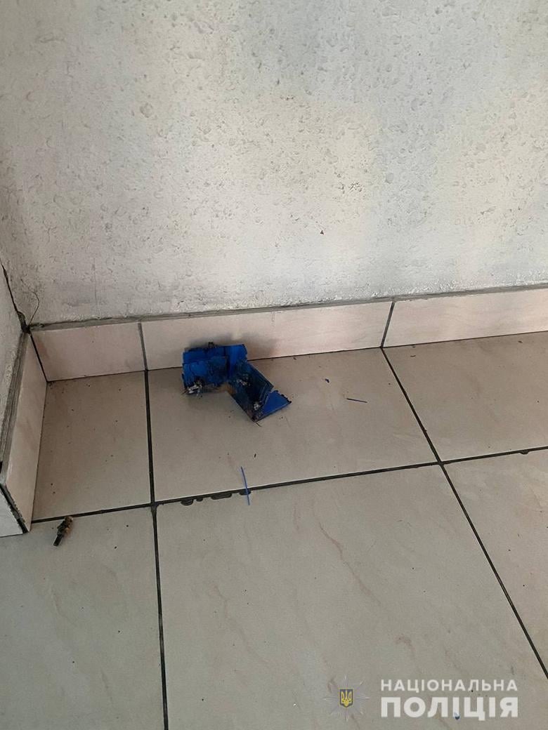 Взрыв на Оболони. Фото: Полиция Киева