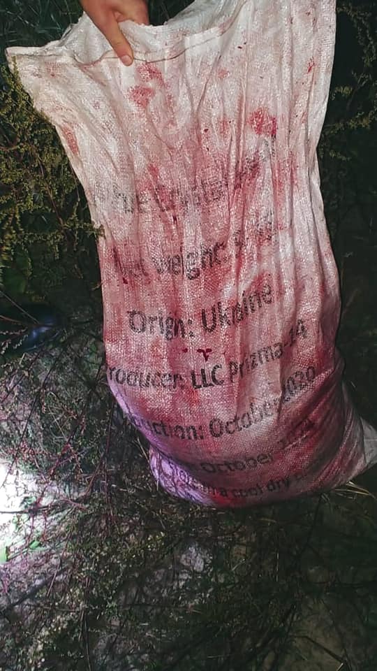 В Киевской области охотник убил и расчленил оленя. Фото: полиция Киевской области