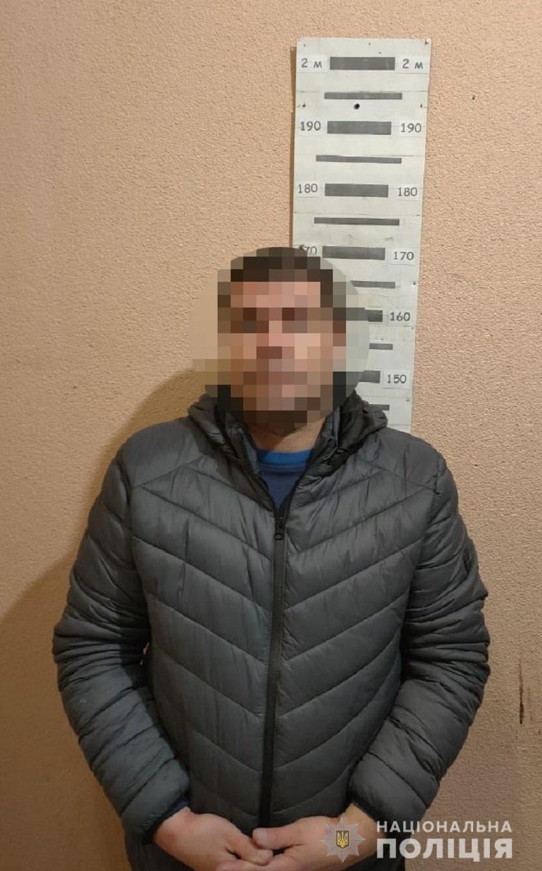 Задержанный карманник. Фото: полиция Киева