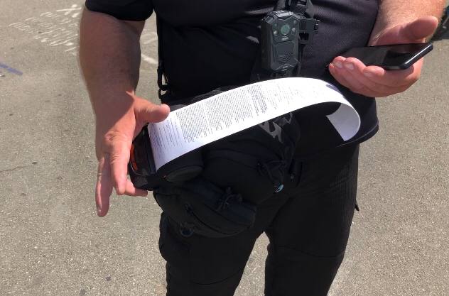 Инспекция платных парковок. Фото: Vgorode