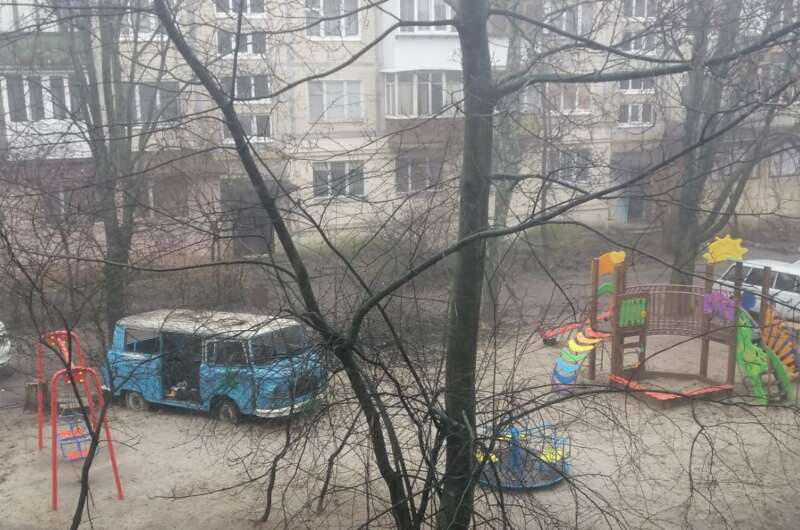 Заброшенный автобус. Фото: Facebook "Клуб любителей Киева"