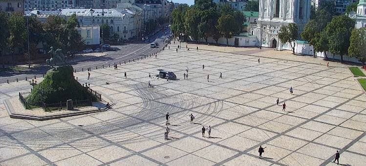 Софийская площадь после дрифта