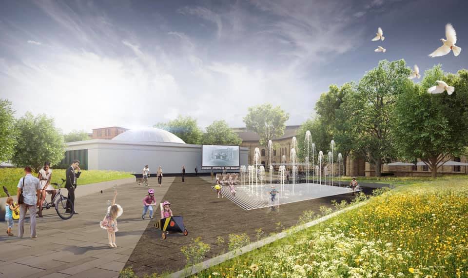 Арсенальная площадь. Фото: Facebook Ярослава Диденко