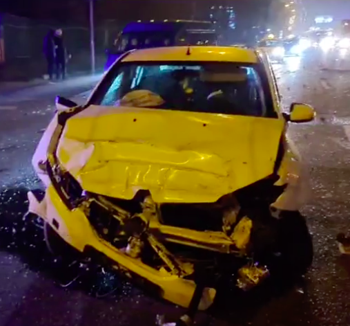 Масштабное ДТП. Фото: скрин из видео dtp.kiev.ua