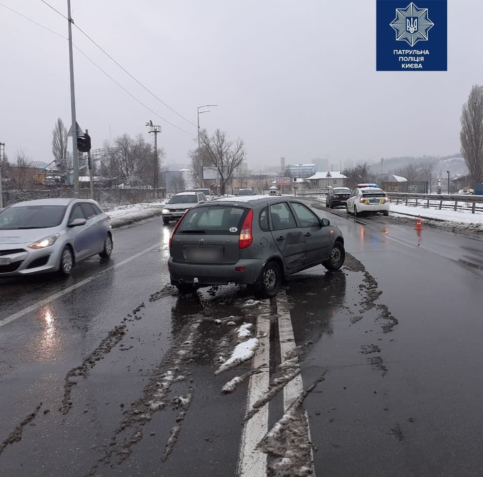 ДТП на ул. Электриков. Фото: Патрульная полиция