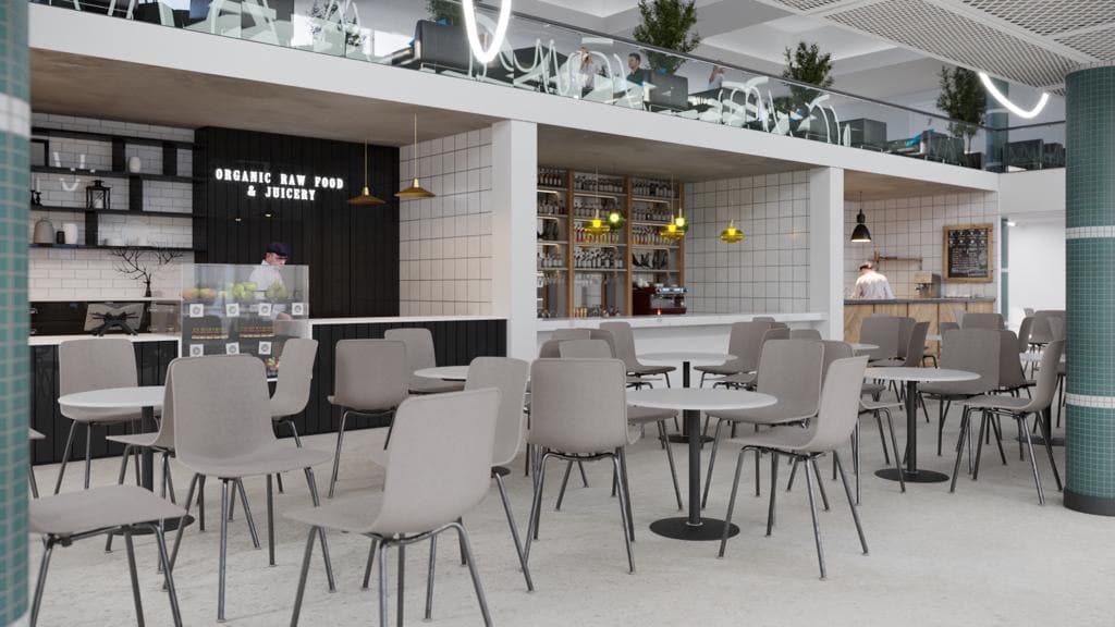 Проект реконструкции автовокзала. Фото: "Киевпасстранс"